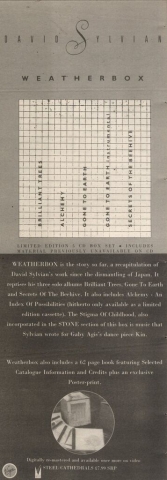 Weatherbox advert