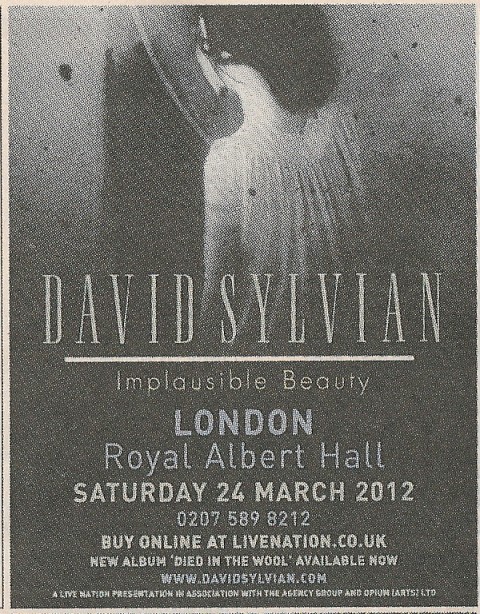 Implausible Beauty tour 2012 announced