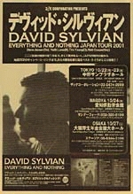 david sylvian everything and nothing tour 01