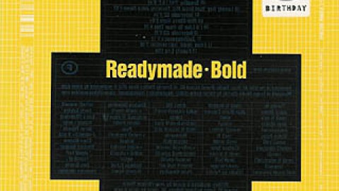 Readymade – Bold