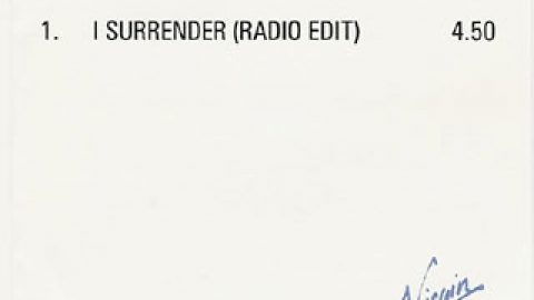 I Surrender (advanced, UK)