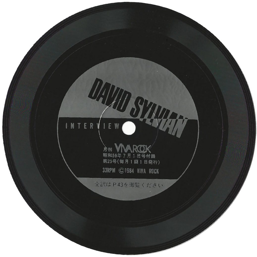 Flexi record Viva Rock 1984 interview