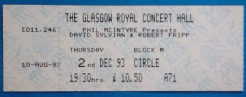 Royal Concert Hall, Glasgow Scotland