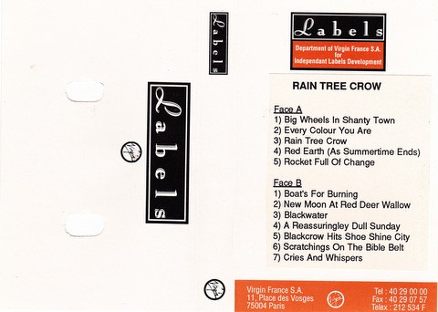 Rain Tree Crow (promo cassette France)