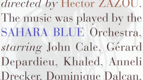 Hector Zazou – Sahara Blue (1st edition)
