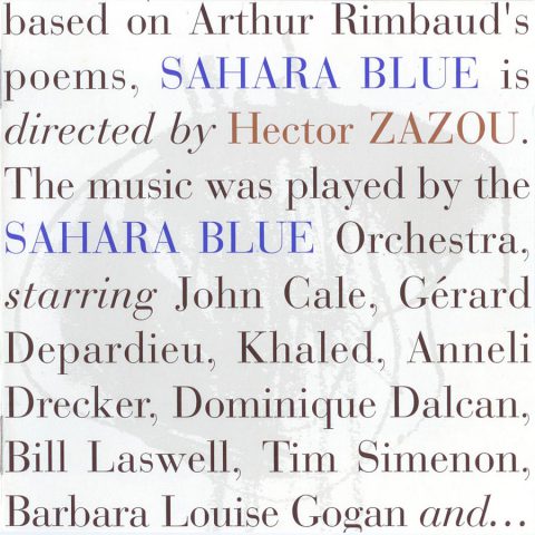 Hector Zazou – Sahara Blue (2nd edition)