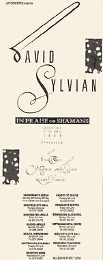 In Praise Of Shamans – in Q magazine April 1988
