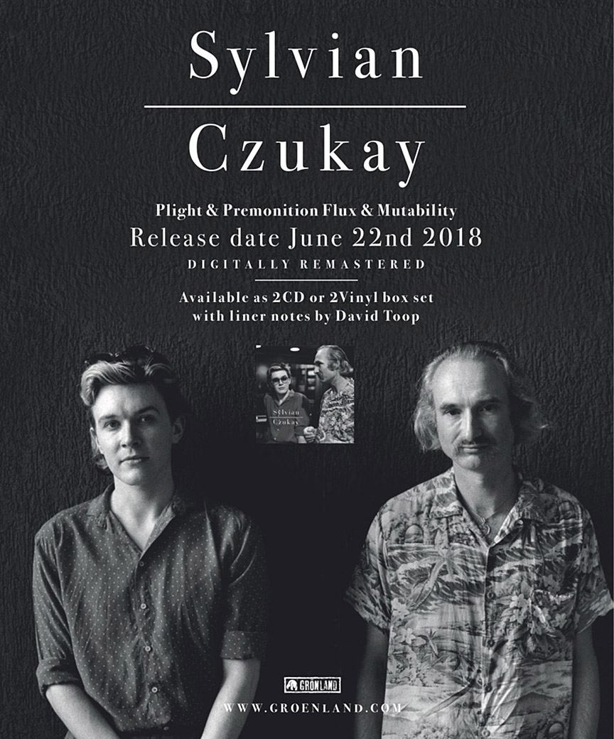 Wire July 2018 Sylvian Czukay ad for Plight & Premonition