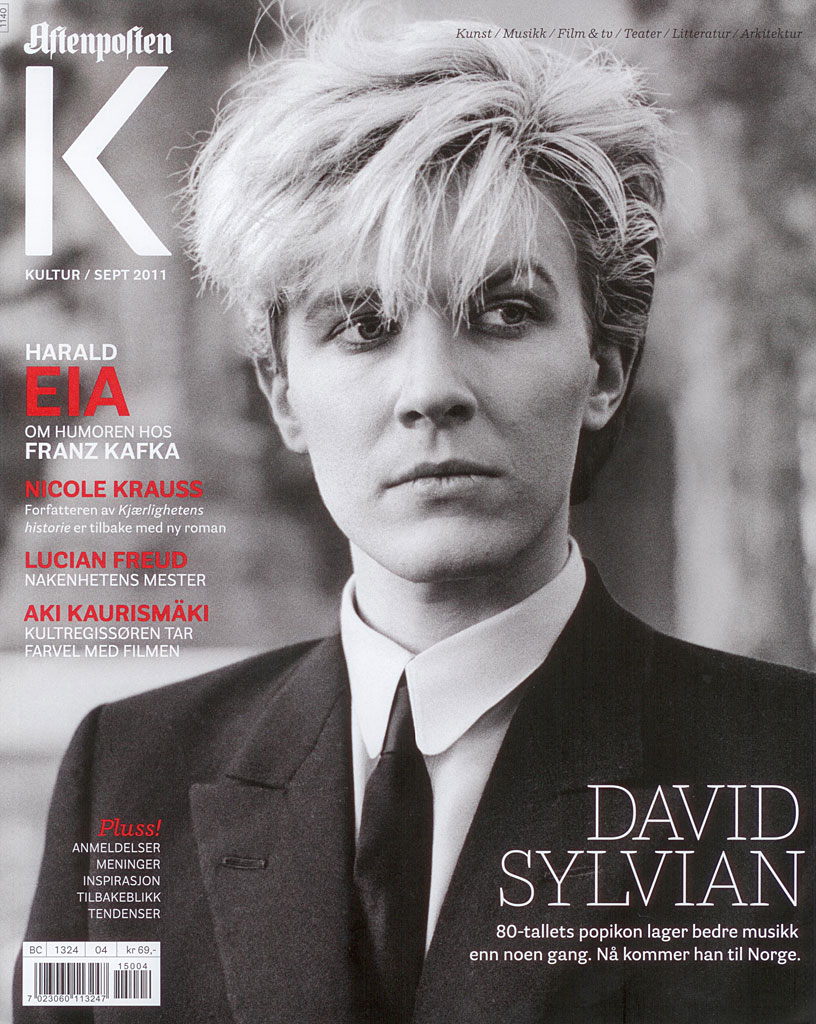 Glossy culture magazine of Norwegian newspaper Afterposten. Features article on carrier of David Sylvian as support of David's visit at Punkt Festival in Kristiansand. Edition September 2011. Picked up this magazine on the airport of Kristiansand, Norway during the Punkt Festival 2011.