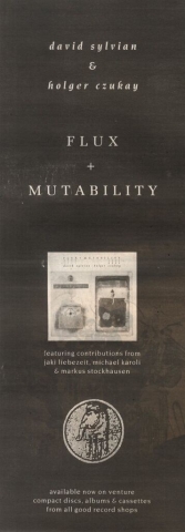 Flux & Mutability advert