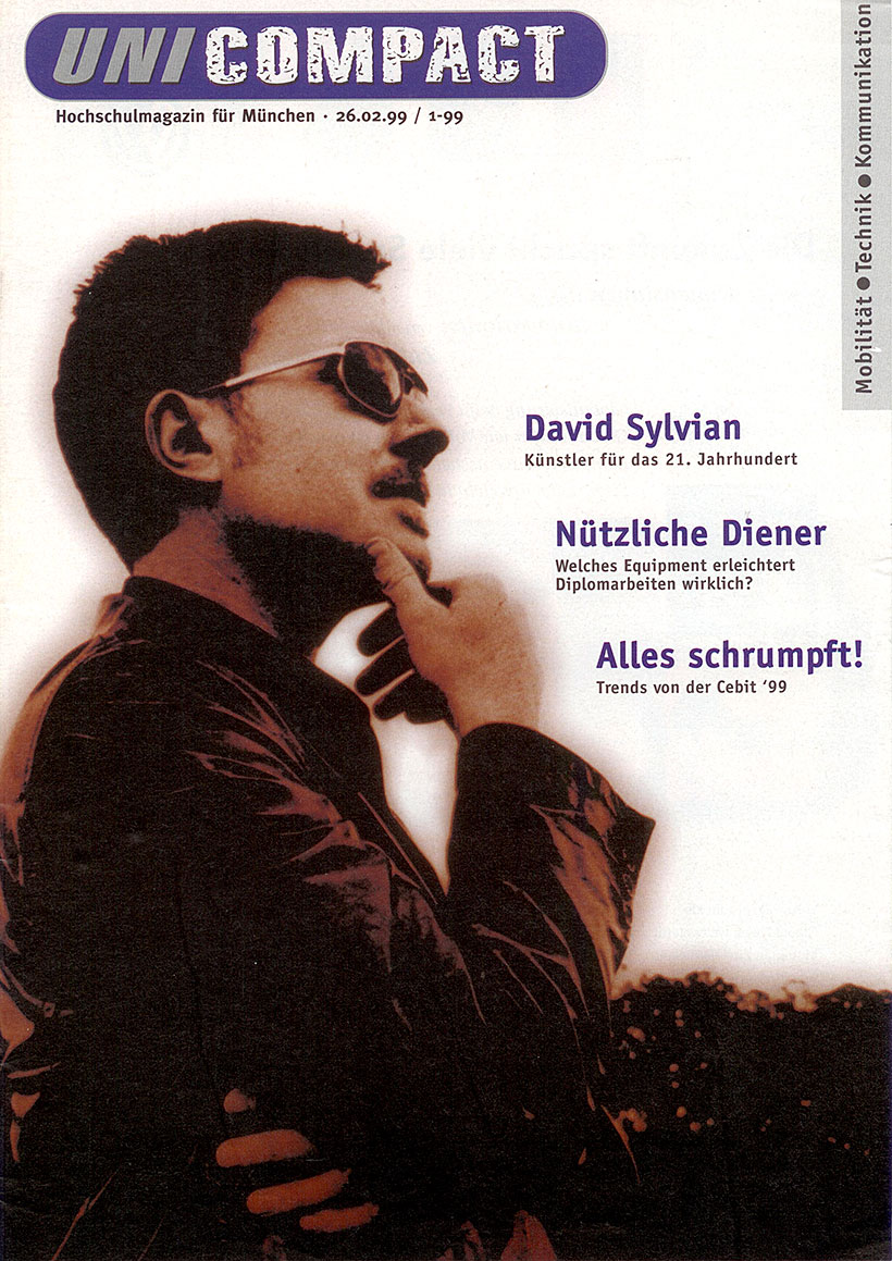 Cover of the German magazine UniCompact (26 febr. 1999). Hochschulmagazin fuer Munchen