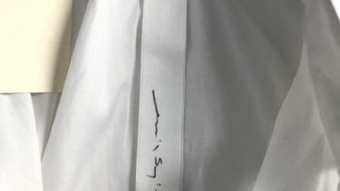 Japanese Clothing Designer Label ‘Julius’ and David Sylvian Shirt #40/100 Signed