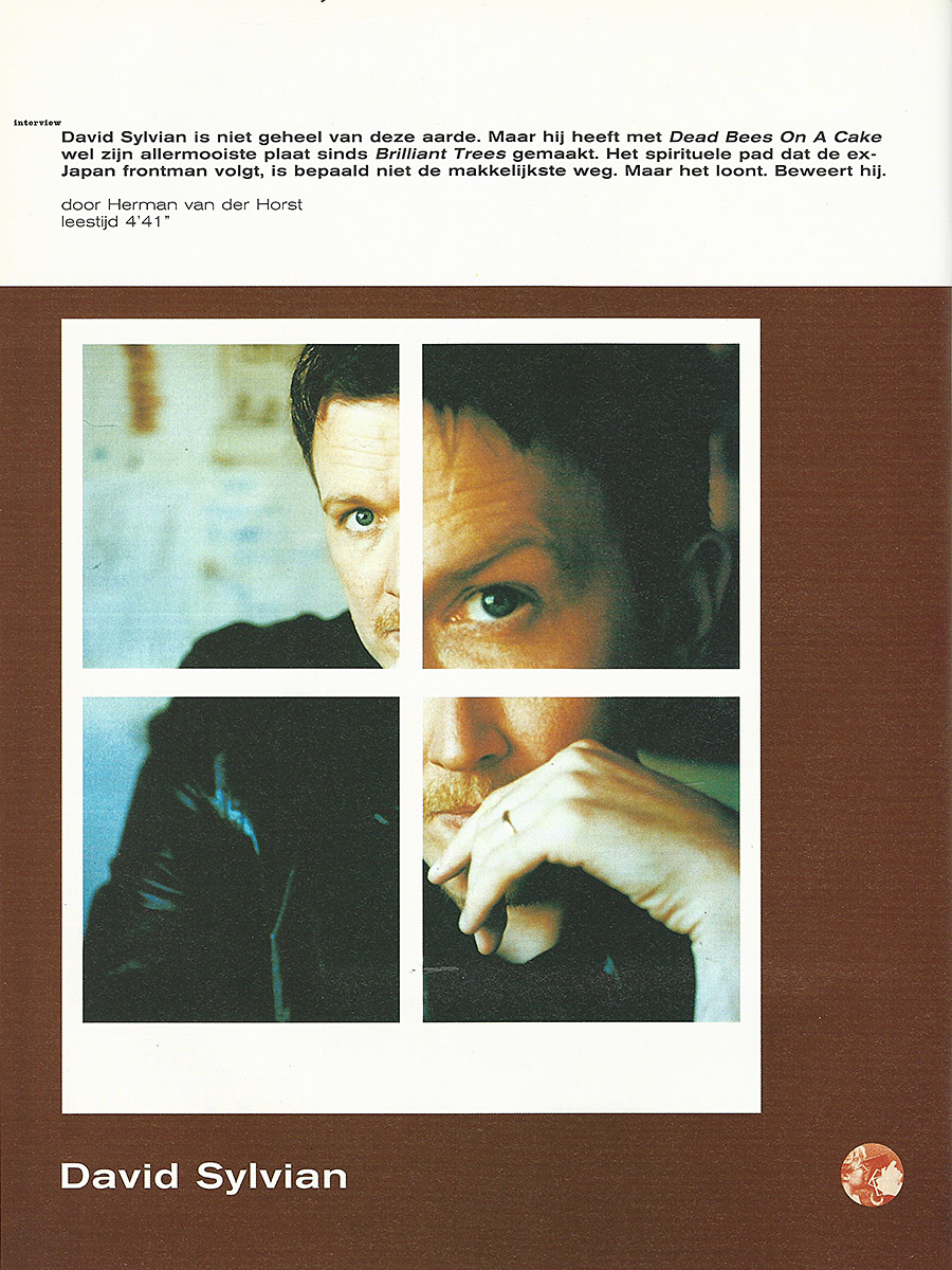 Oor Magazine April 17th 1999 Nl David Sylvian Expect