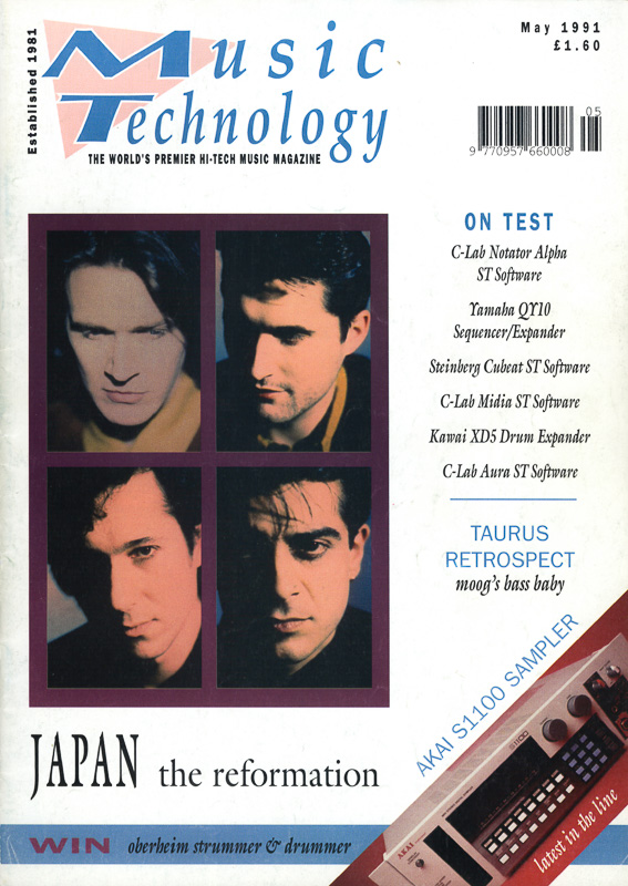 Music Technology - features seperate interviews with the members of Rain Tree Crow