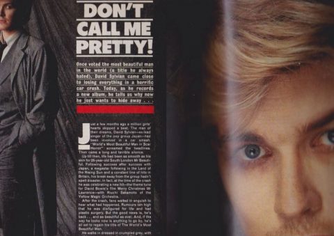 Don’t call me pretty! (News of the World, February 1984)