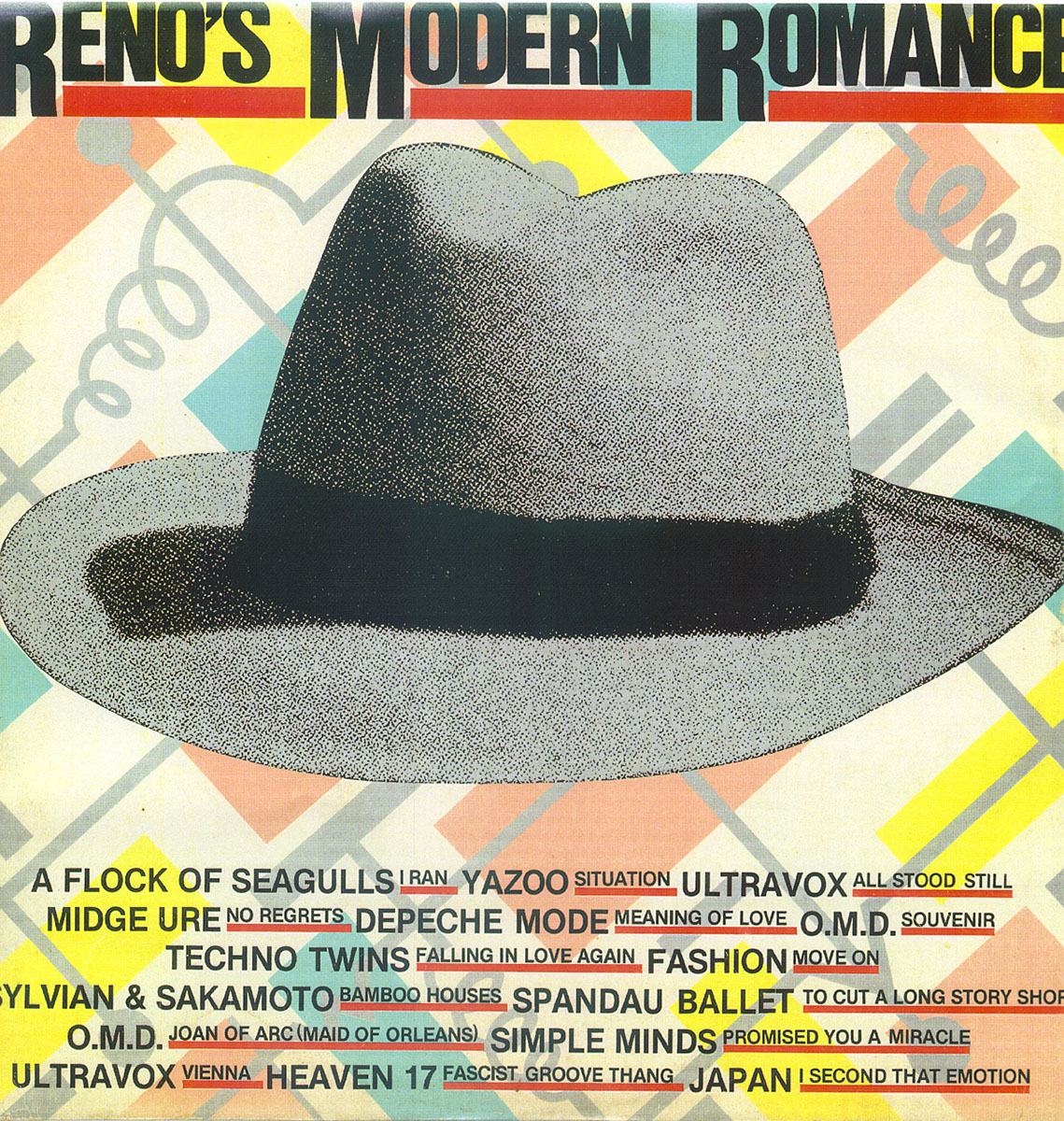 Renos Modern Romance LP HK front