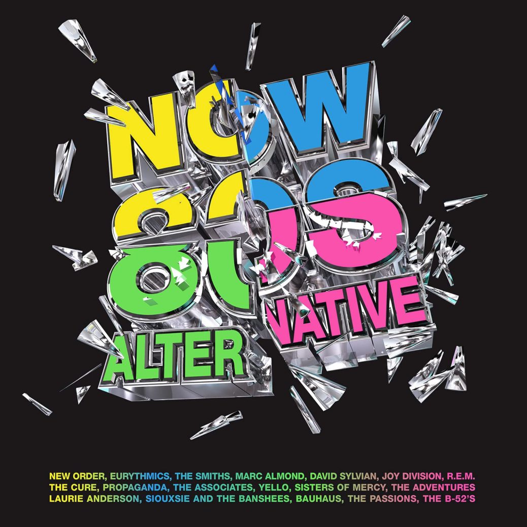 NOW 80s Alternative 4CD set front cover